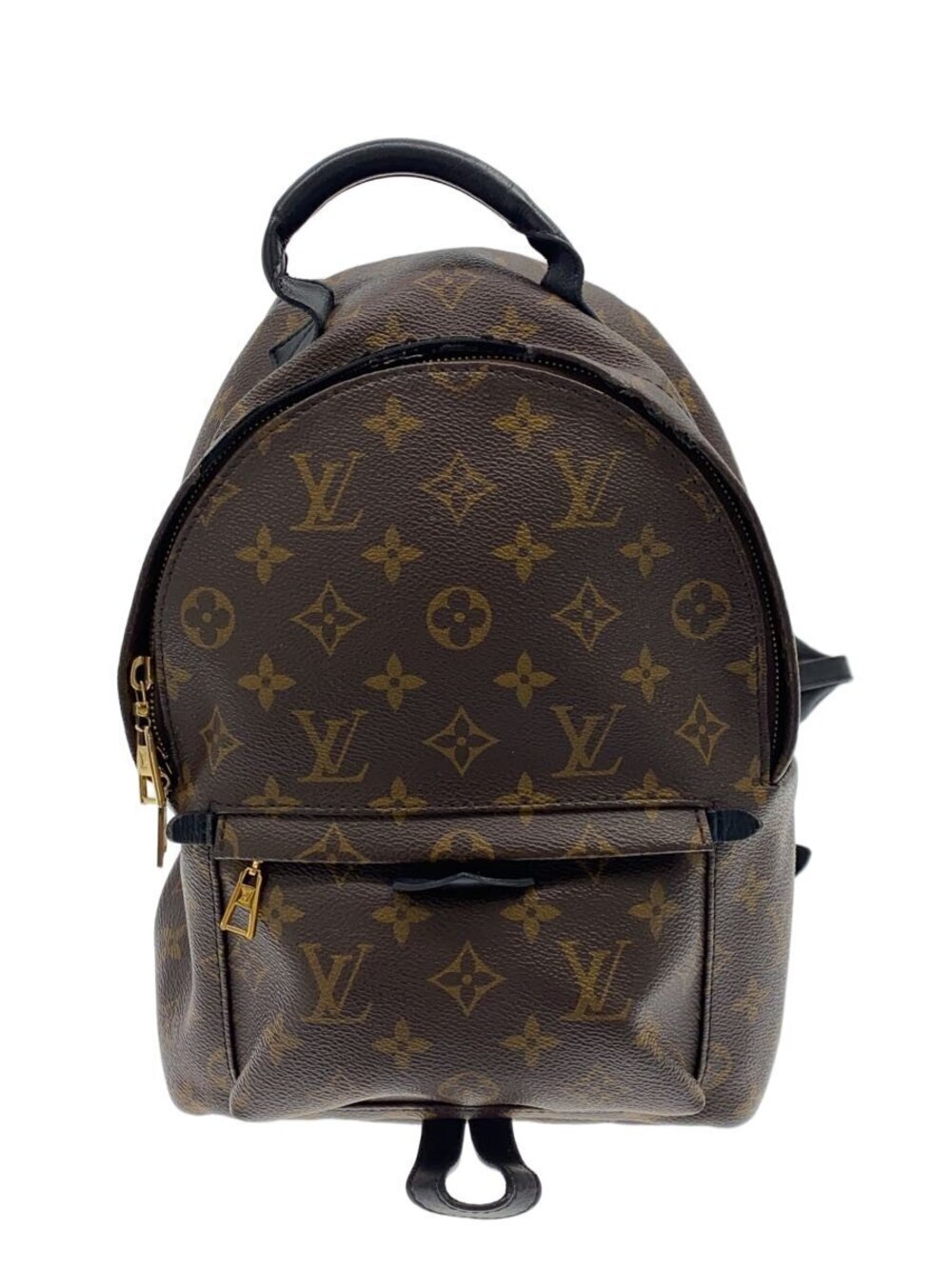 LOUIS VUITTON Palm Springs Backpack Monogram Macassar Brown